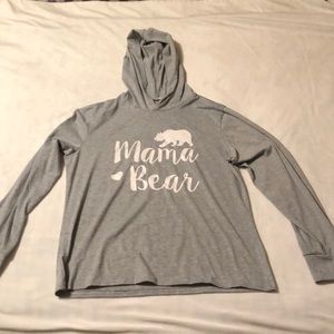 🌻LAST CHANCE🌻Mama Bear 🐻 Grey Hoodie